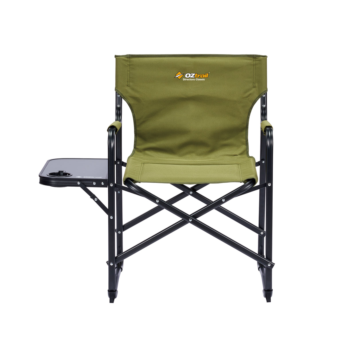 OZtrail Classic Directors Chair with Side Table