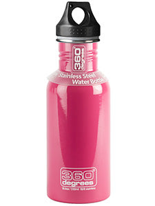360 Degrees Stainless Steel Drink Bottle 550ml - Clearance