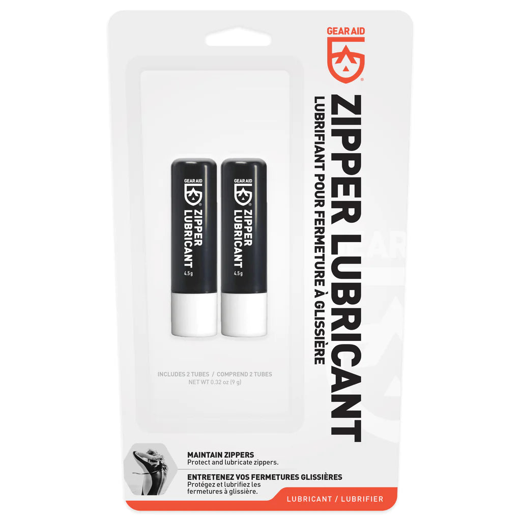 Gear Aid Zipper Lube Stick 4.5g (2pcs)