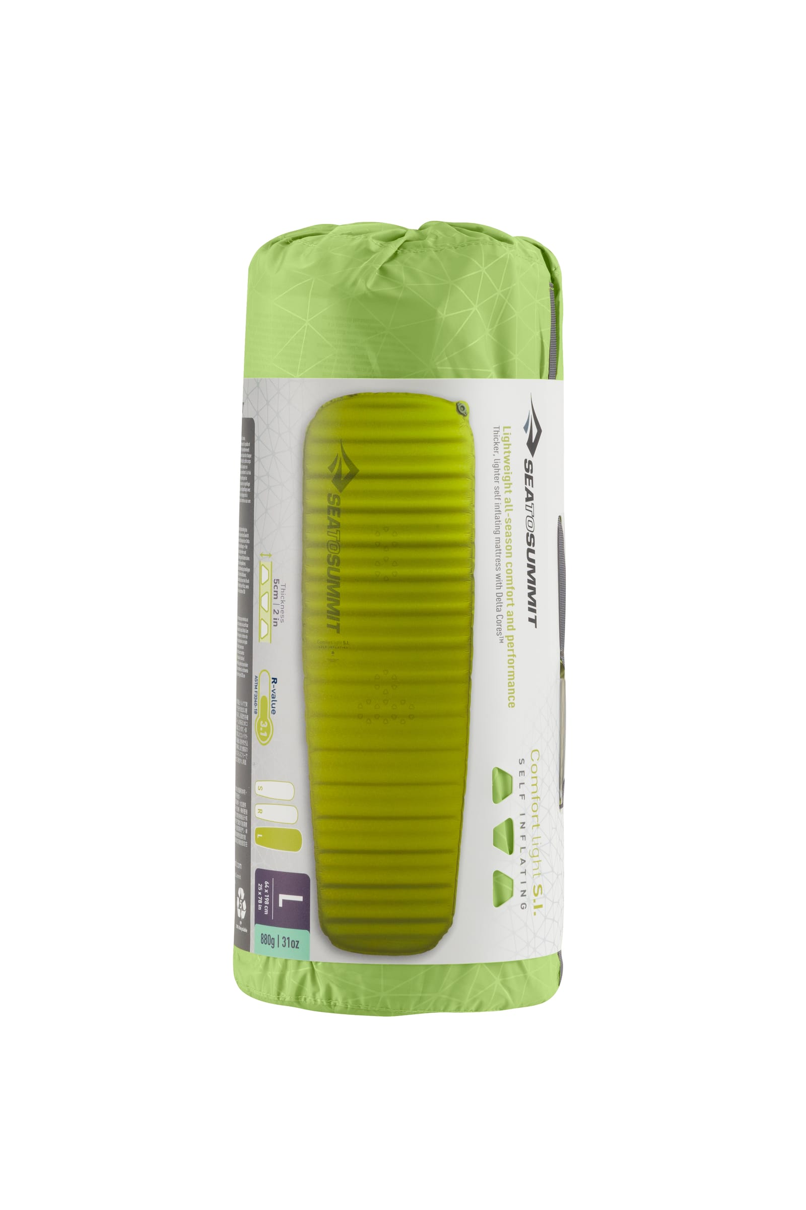 アウトドア寝具 SEA TO SUMMIT COMFORT LIGHT S.I. MAT Sea to Summit Comfort Light Self-Inflating Sleeping Mat