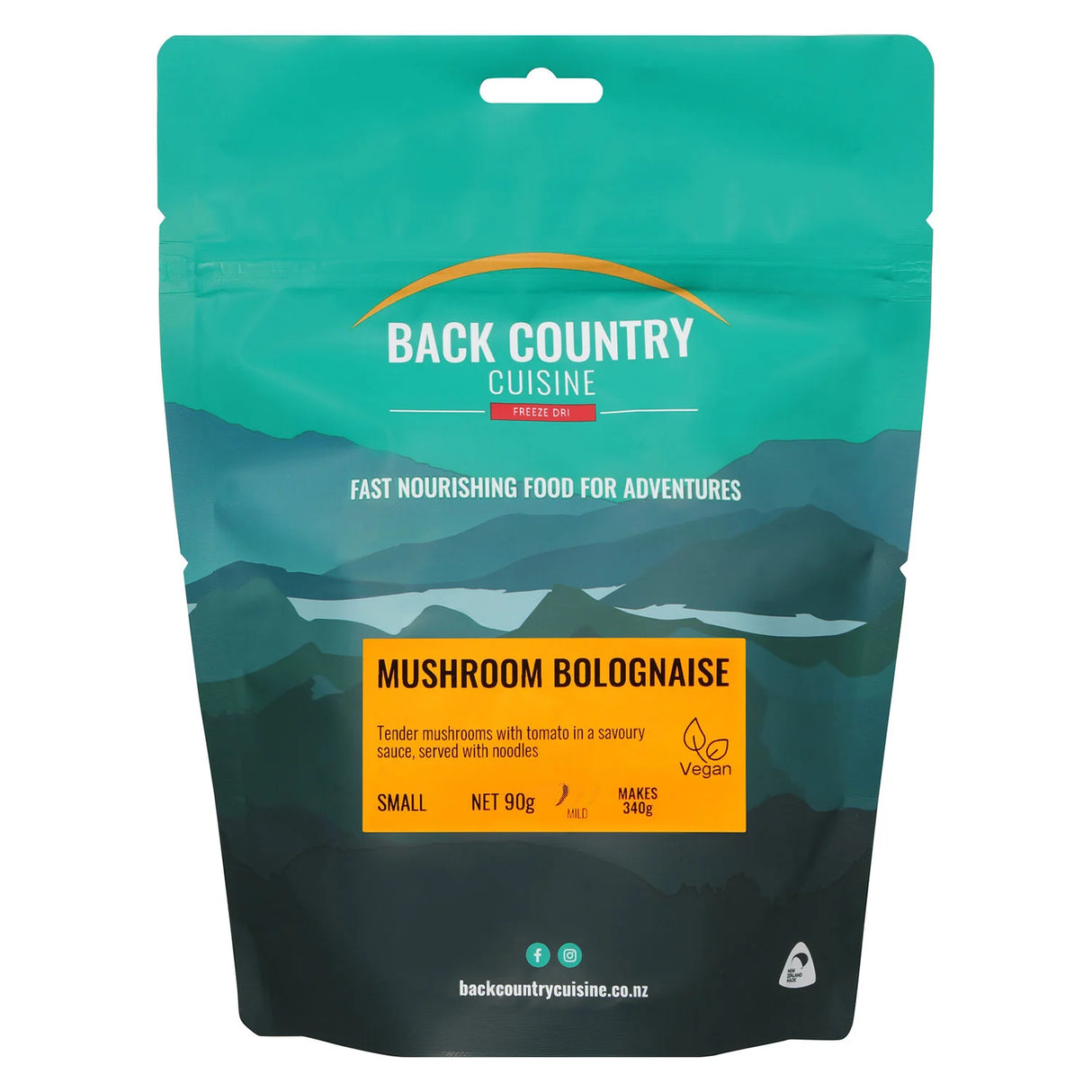 Back Country Cuisine Vegetarian Meals
