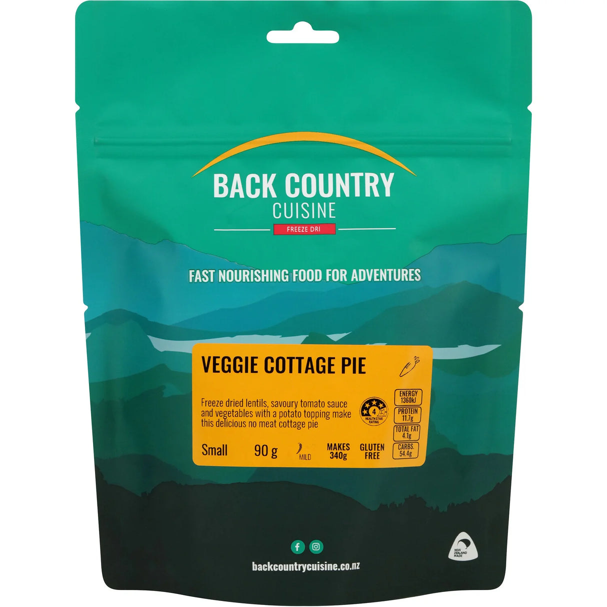 Back Country Cuisine Vegetarian Meals