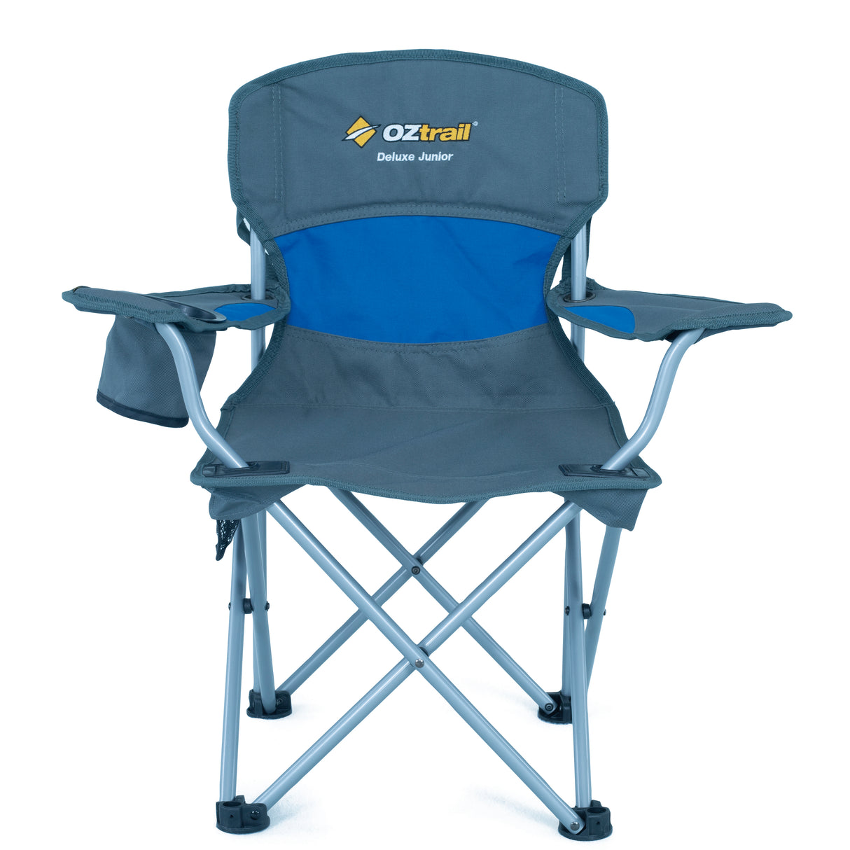 OZtrail Deluxe Junior Arm Chair Blue