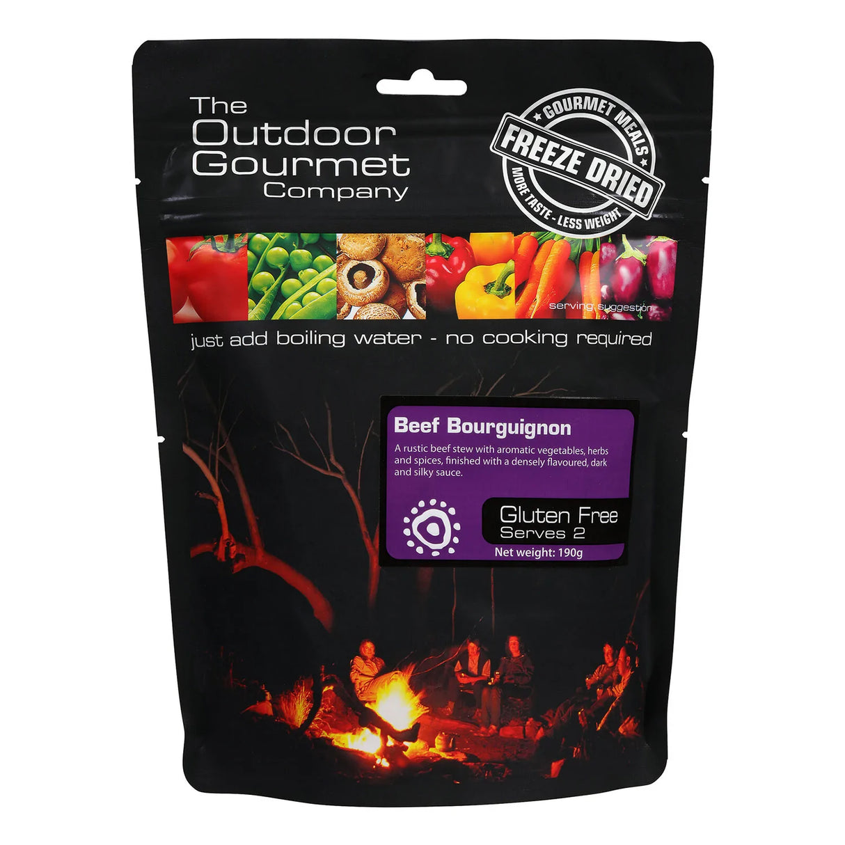 The Outdoor Gourmet Company Beef Bourguignon