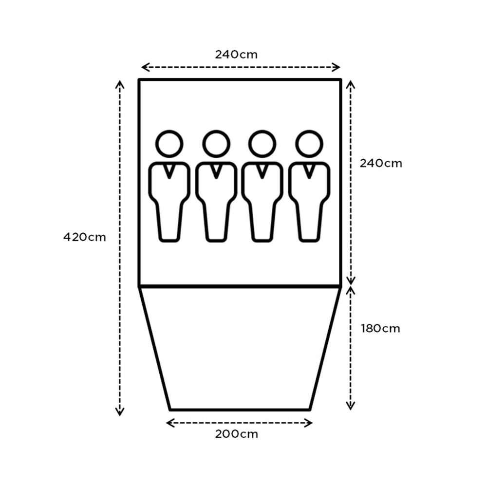BlackWolf Turbo Lite Tent 240
