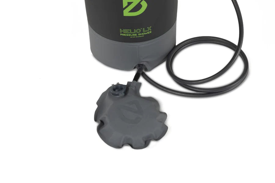 Nemo Helio LX Pressure Shower (Black/Apple Green)